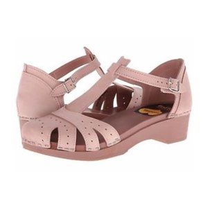 Toffel Hasbeens Fideli Clog Sandal 10 Pink